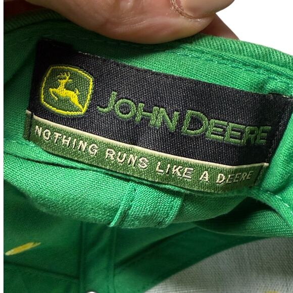 John Deere Equipment Cyrk Adjustable Hat‎ Men OS Cap Farm Hunt Cowboy Tractor - Picture 9 of 10
